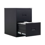 Talos 2 Drw Filing Cab Black