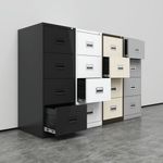 Talos 4 Drw Filing Cab Black