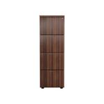 Jemini 4 Drw Filing Cab Walnut