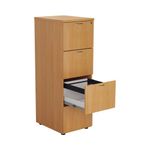 Jemini 4 Drawer Filing Cabinet Beech