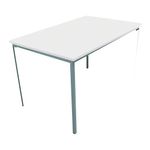 5 Star Rect Table 1500Mm White