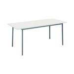 5 Star Rect Table 1800Mm White