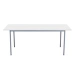 5 Star Rect Table 1800Mm White