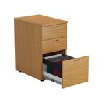 Jemini 3Drw Desk High Pedestal Noak