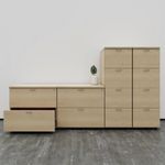 First 4Drw Filing Cabinet Nova Oak