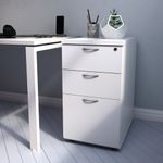 First 3 Drw Dskh Pedestal Nova Oak