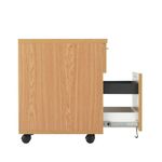 First 2Drw Mobile Pedestal Nova Oak