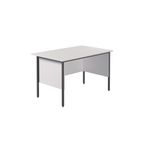 5 Star Rect 4 Leg Desk White