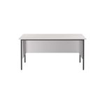 5 Star Rect 4 Leg Desk White
