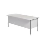 5 Star Rect 4 Leg Desk White