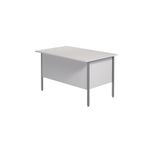 5 Star Rect 3 Drw Ped White