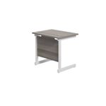 Jemini Single Rect Desk 800 G/Oak