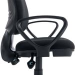 2 Lever Optr Chair Blk With Fxd Arms