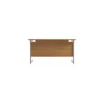Jemini Rect Desk 1200 N/Oak/Silver