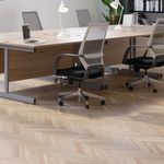 Jemini Rect Desk 1200 N/Oak/Silver