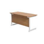 Jemini Rect Desk 1200 N/Oak/White