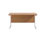 Jemini Single Rect Desk 1400 N/Oak
