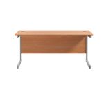 Jemini Single Rect Desk 1800 Beech