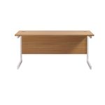 Jemini Single Rect Desk 1800 N/Oak
