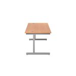 Jemini Single Rect Desk 1600 Beech