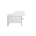 Jemini Rdl Rh Cantilever Desk White