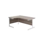 Jemini Rdl Lh Cantilever Desk G/Oak