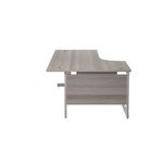 Jemini Rdl Lh Cantilever Desk G/Oak