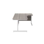 Jemini Rdl Rh Cantilever Desk G/Oak