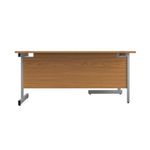 First Radial Lh Desk 1600 Noak/Slv