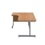 First Radial Lh Desk 1600 Noak/Slv