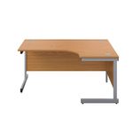 First Radial Rh Desk 1600 Noak/Slv