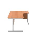 First Radial Rh Desk 1600 Bch/White