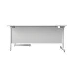 First Radial Rh Desk 1600 Wht/Wht