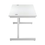First Rect Desk 1400 White/White