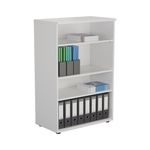First 3 Shelf Wooden Bookcase White