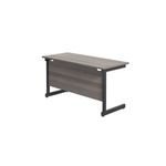 Jemini Su Rec Dsk 1200X600 G/Oak/Blk