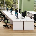 Jemini Switch Rdl Lh Desk Grey Oak