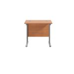 Jemini Double Upright Rect Desk Bch