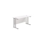 Jemini Rect Cant Desk 1200 Wht