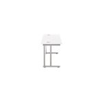 Jemini Rect Cant Desk 1200 Wht