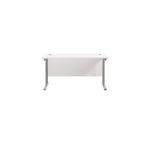 Jemini Rect Cant Desk 1400X600 Wht
