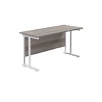 Jemini Rect Cant Desk 1400X600 G/Oak