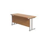 Jemini Rect Cant Desk 1600X600 N/Oak