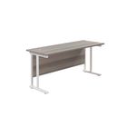 Jemini Rect Cant Desk 1600X600 G/Oak