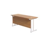 Jemini Rect Cant Desk 1600X600 N/Oak