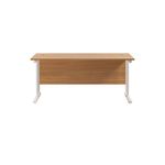 Jemini Rect Cant Desk 1600X600 N/Oak