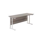 Jemini Rect Cant Desk 1800X600 G/Oak