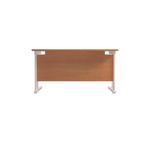 Jemini Rect Cant Desk 1200 Bch/Wht