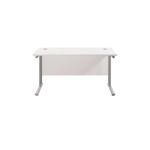 Jemini Rect Cant Desk 1400X800 Wht