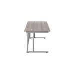 Jemini Rect Cant Desk 1600X800 G/Oak